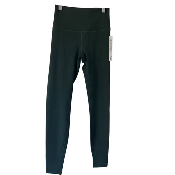 Lululemon Wunder Train High-Rise Tight 28"Rainforest Green Size 6 NWT - Picture 4 of 7